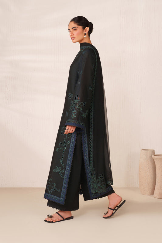 UE-628 Embroidered Lawn - Iznik
