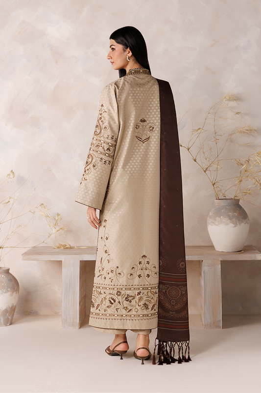 UE-748 Embroidered Viscose Jacquard