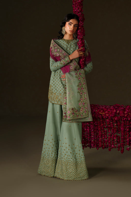 IV-73 Embroidered Velvet