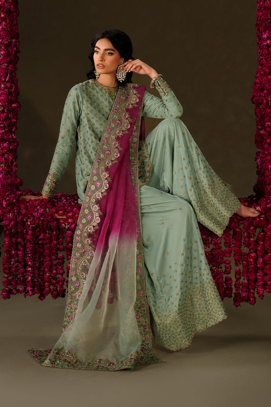 IV-73 Embroidered Velvet