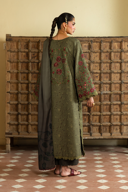 IPF-27 Embroidered Printed Viscose Linen