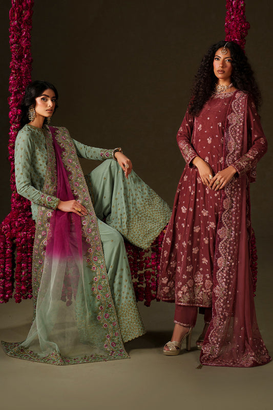 IV-73 Embroidered Velvet