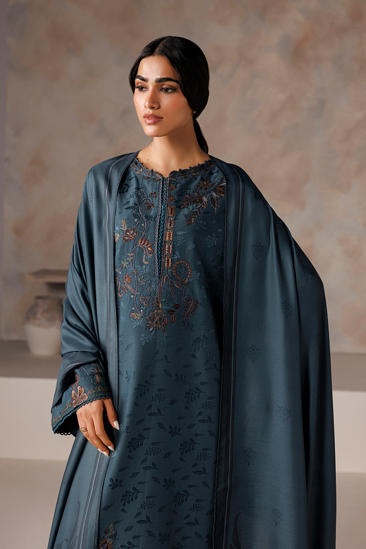 UE-745 Embroidered Viscose Jacquard