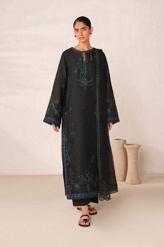 UE-628 Embroidered Lawn - Iznik