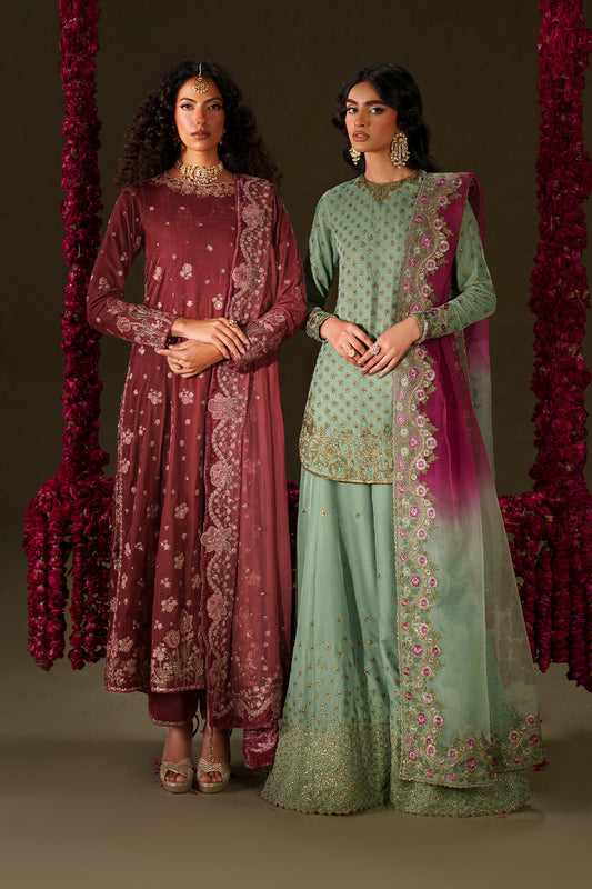 IV-73 Embroidered Velvet
