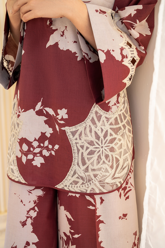 IP-301 Printed Lawn - Iznik