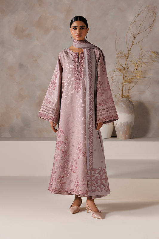 UE-746 Embroidered Viscose Jacquard