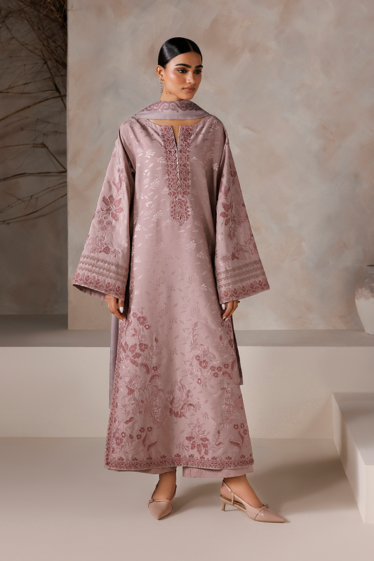 UE-746 Embroidered Viscose Jacquard