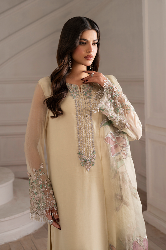UE-413 Embroidered Chiffon