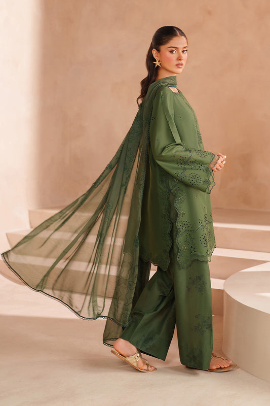 UE-603 Embroidered Lawn - Iznik