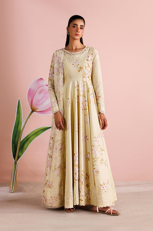 IP-363 Printed Lawn - Iznik