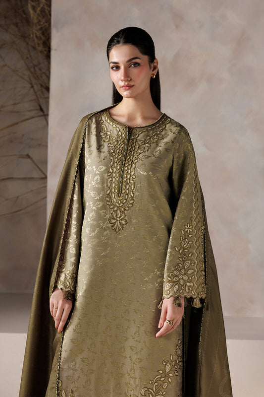 UE-743 Embroidered Viscose Jacquard
