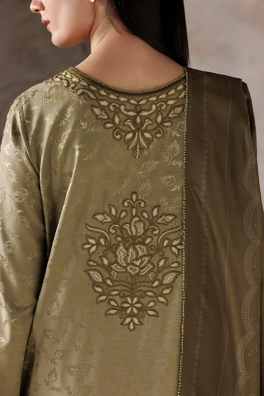 UE-743 Embroidered Viscose Jacquard