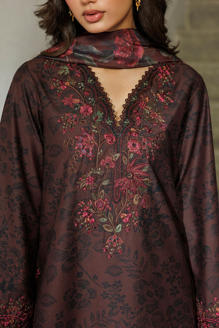 IPF-29  Embroidered Printed Viscose Linen