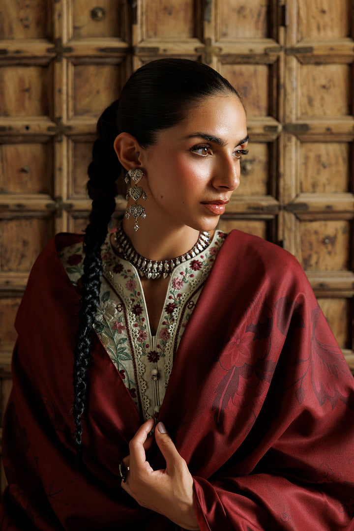 IPF-28  Embroidered Printed Viscose Linen