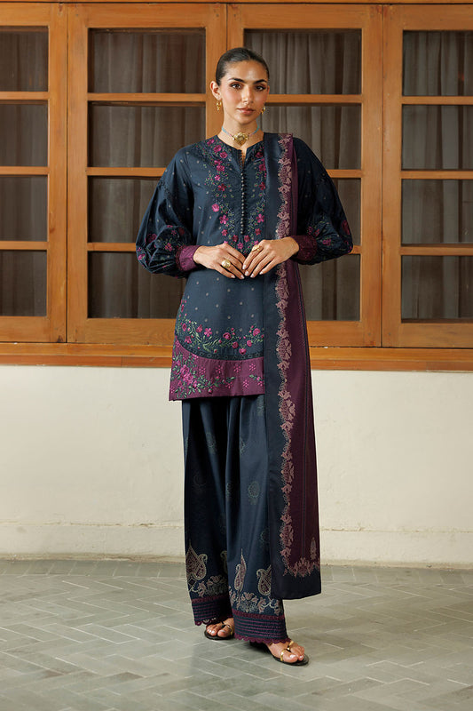 IPF-26  Embroidered Printed Viscose Linen