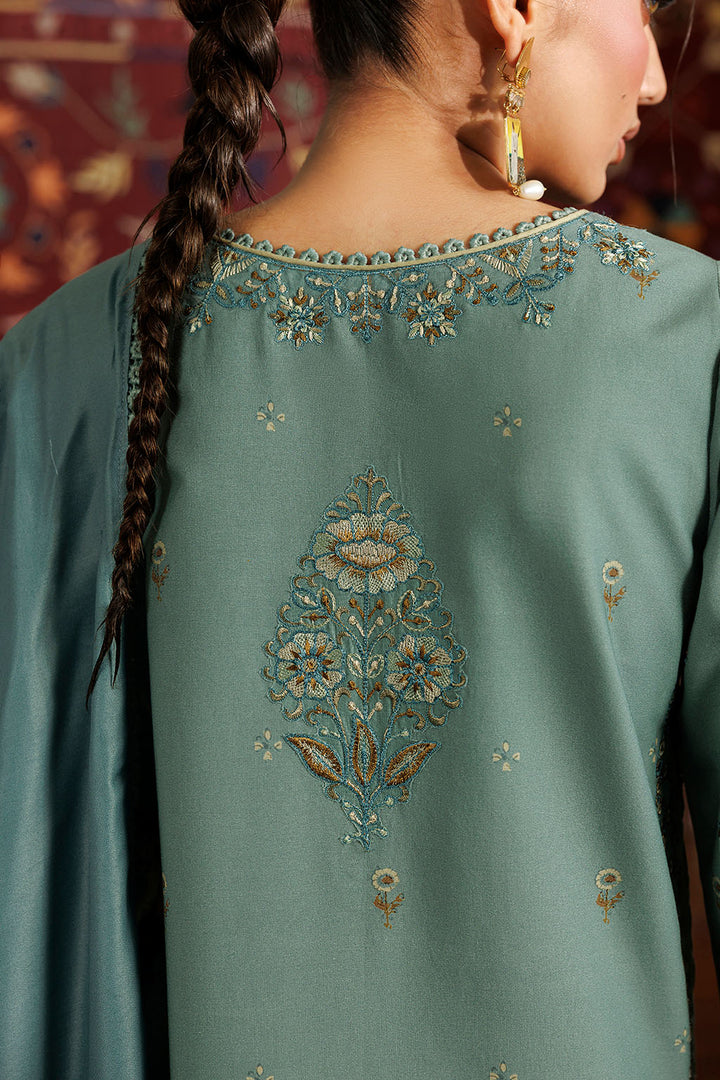 IPF-24 Embroidered Printed Viscose Linen