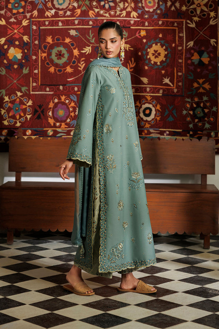 IPF-24 Embroidered Printed Viscose Linen