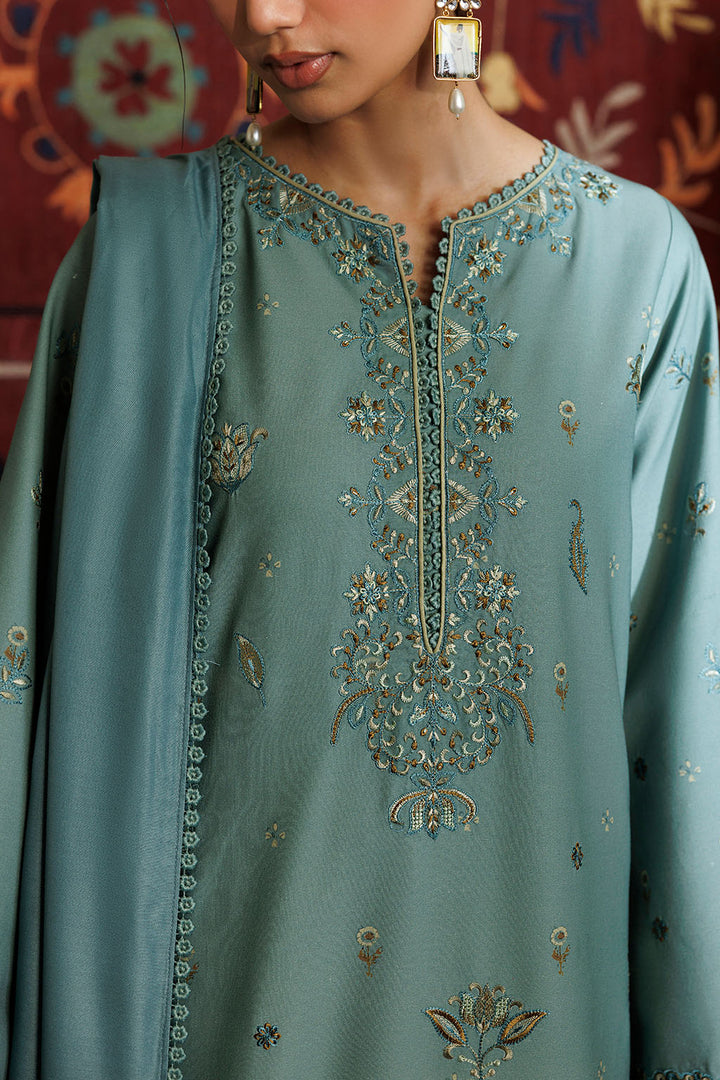 IPF-24 Embroidered Printed Viscose Linen