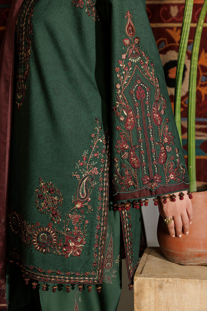 IPF-32  Embroidered Printed Viscose Linen