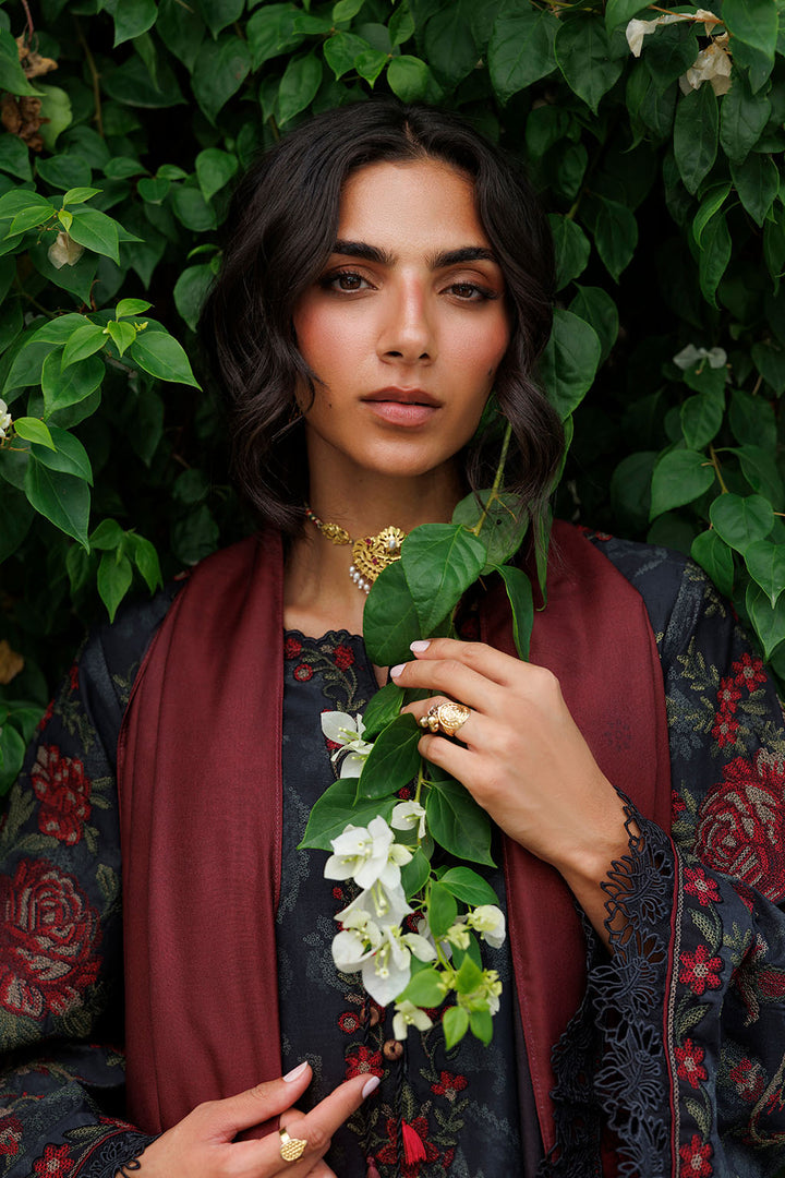 IPF-31  Embroidered Printed Viscose Linen