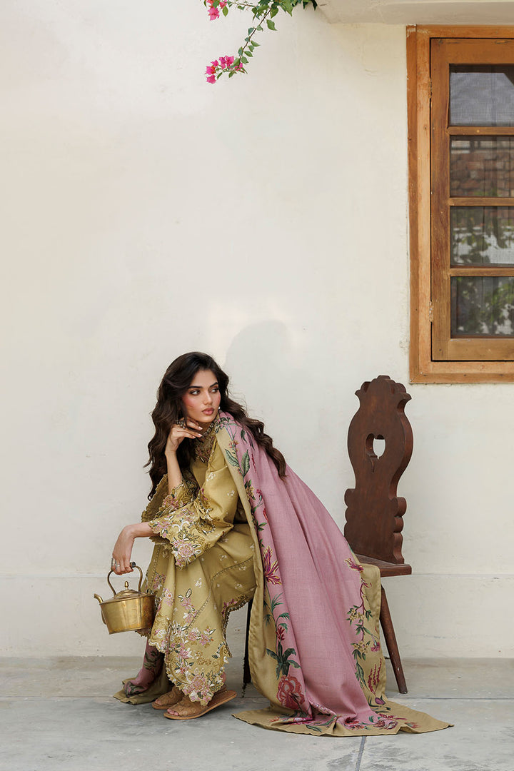 IPF-23 Embroidered Printed Viscose Linen