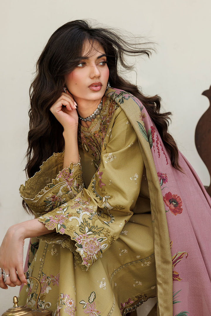 IPF-23 Embroidered Printed Viscose Linen