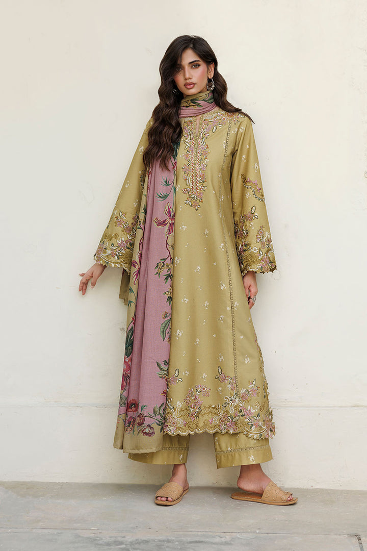 IPF-23 Embroidered Printed Viscose Linen