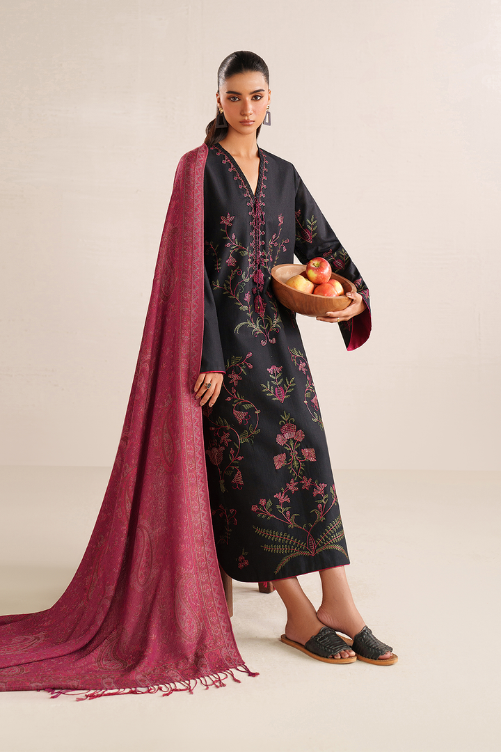UE-582 Embroidered Khaddar
