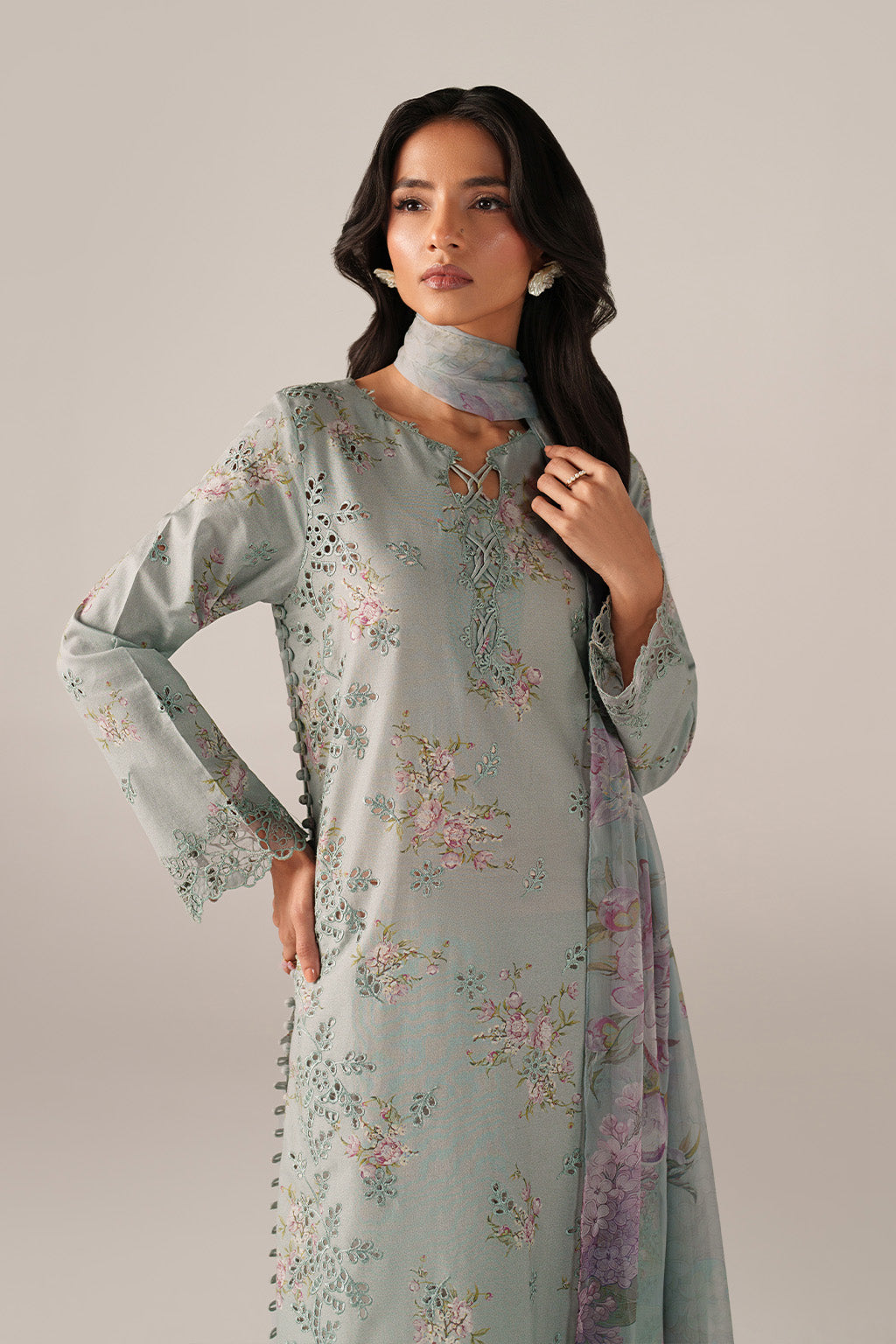 SS-12 Embroidered Lawn