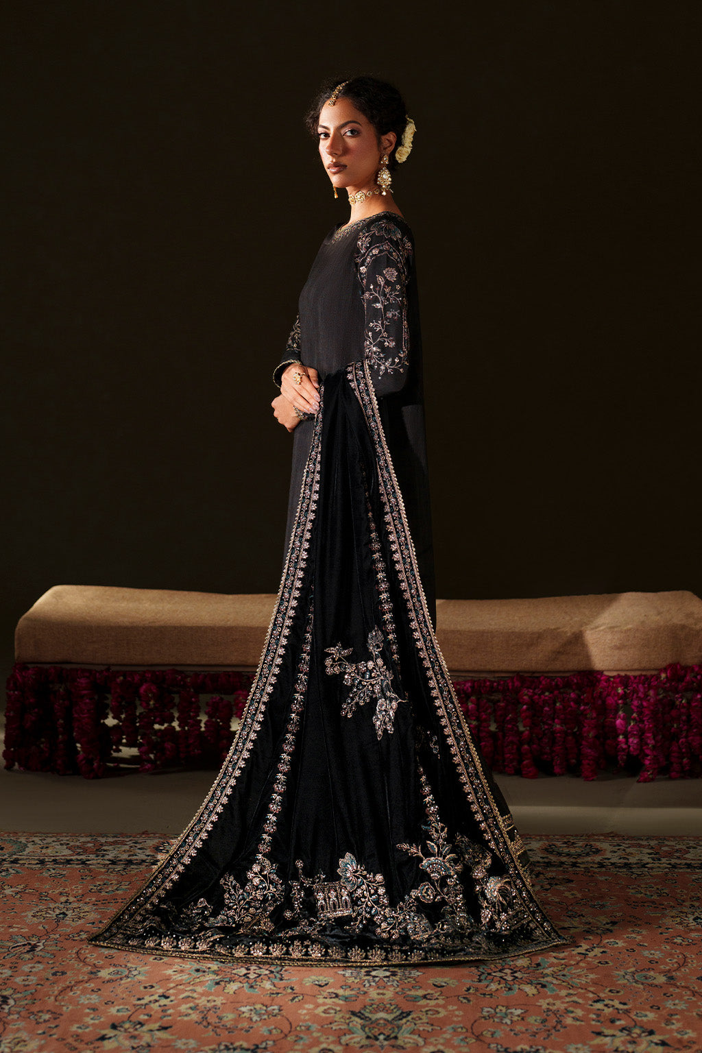 IV-72  Embroidered Velvet