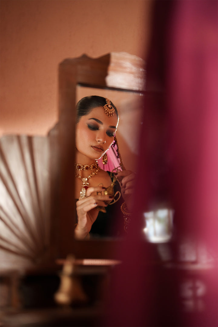 IV-65 Embroidered Velvet ( Lehnga Choli )