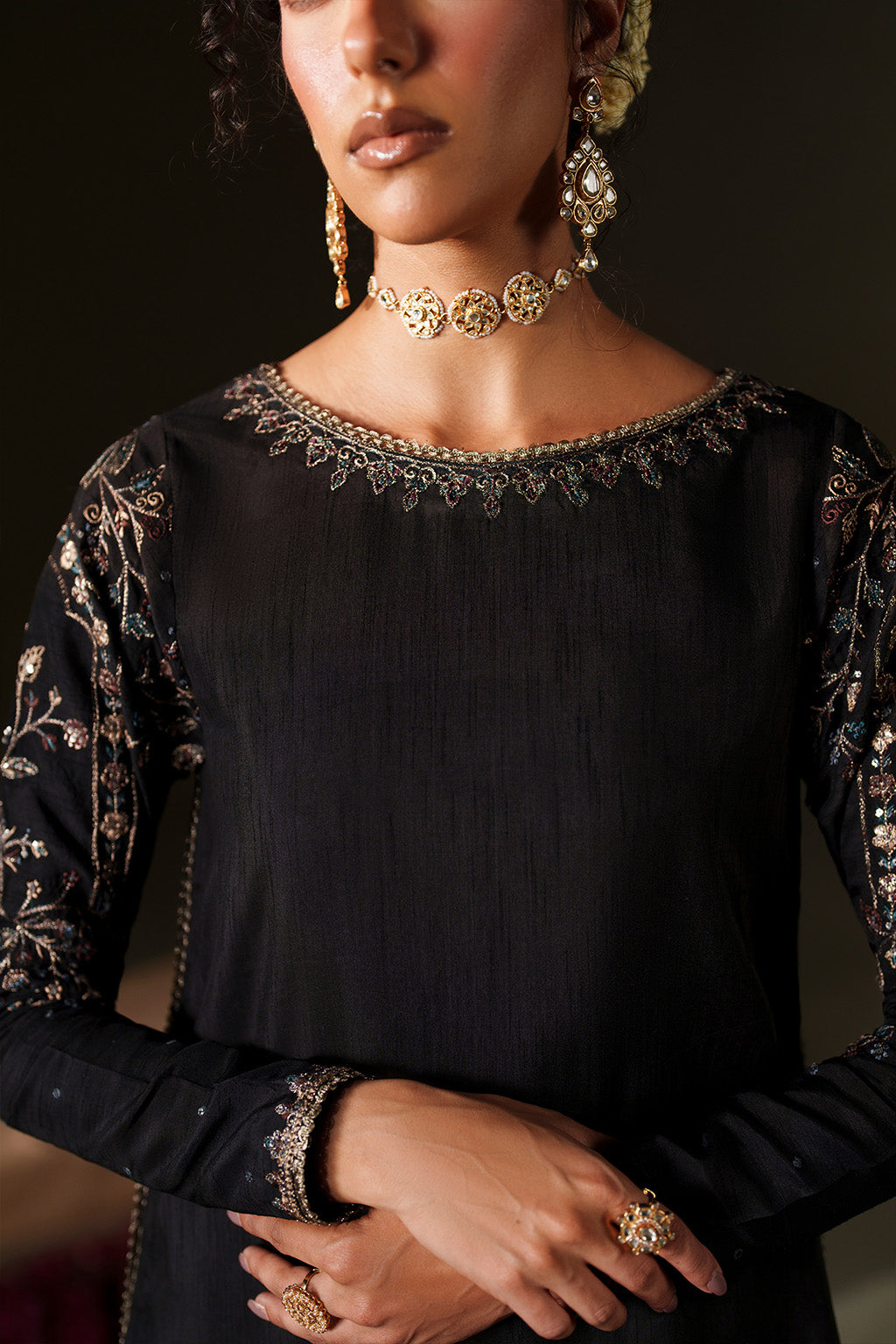 IV-72  Embroidered Velvet