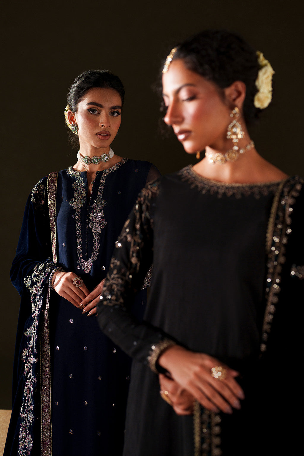 IV-72  Embroidered Velvet