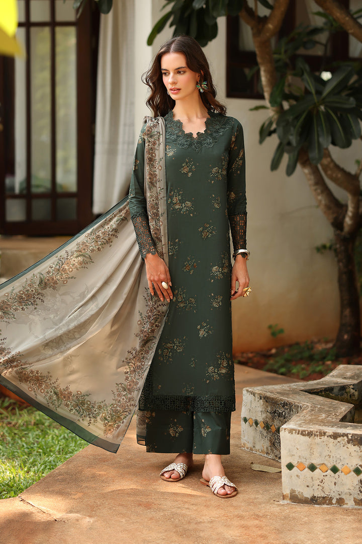 UE-489 Printed Lawn - Iznik