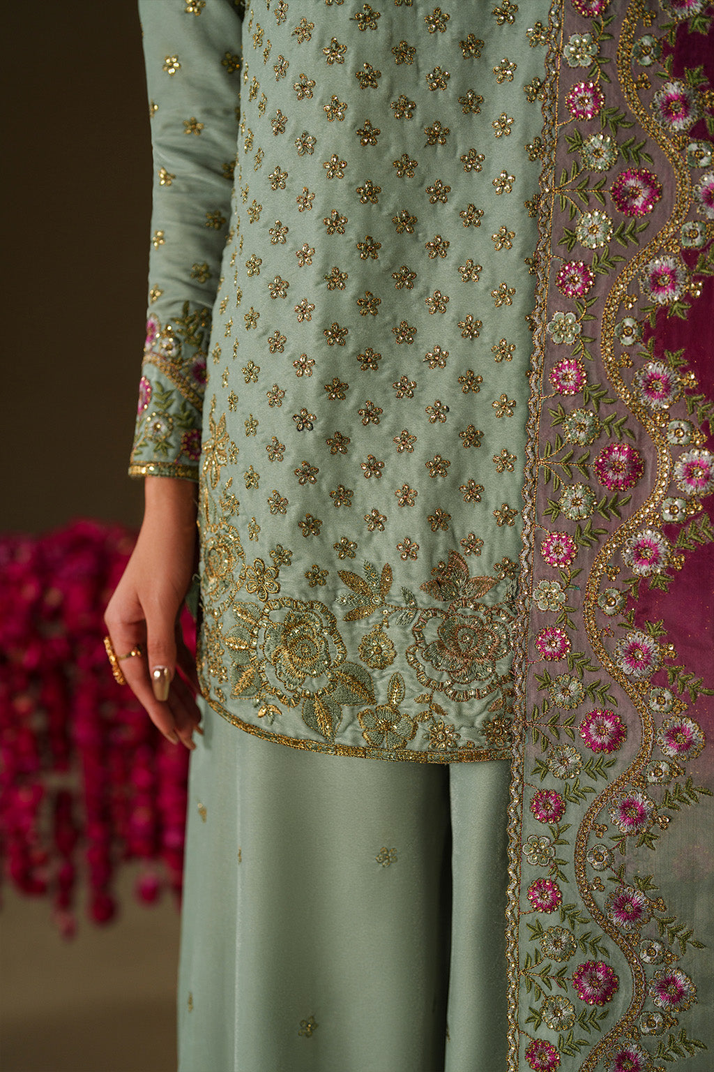 IV-73  Embroidered Velvet