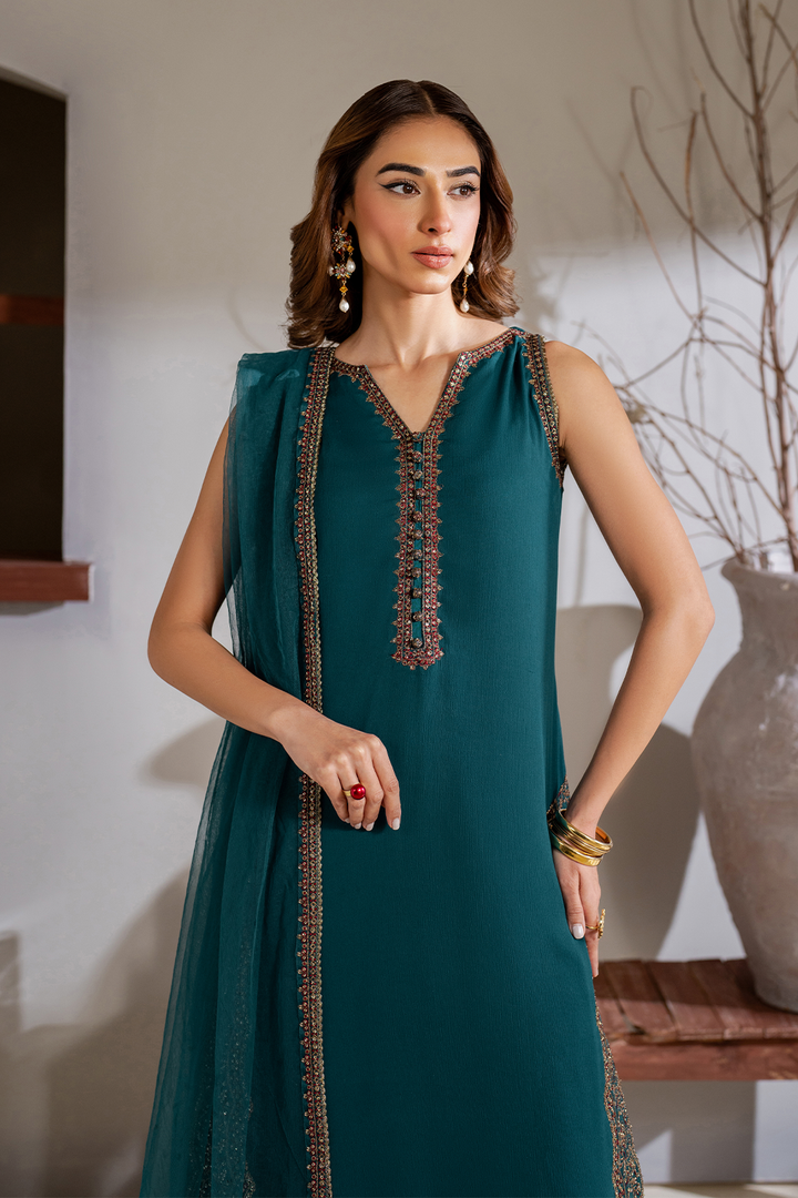 CC-51 Embroidered Chiffon