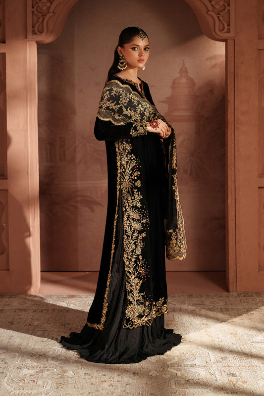 IV-62 Embroidered Velvet