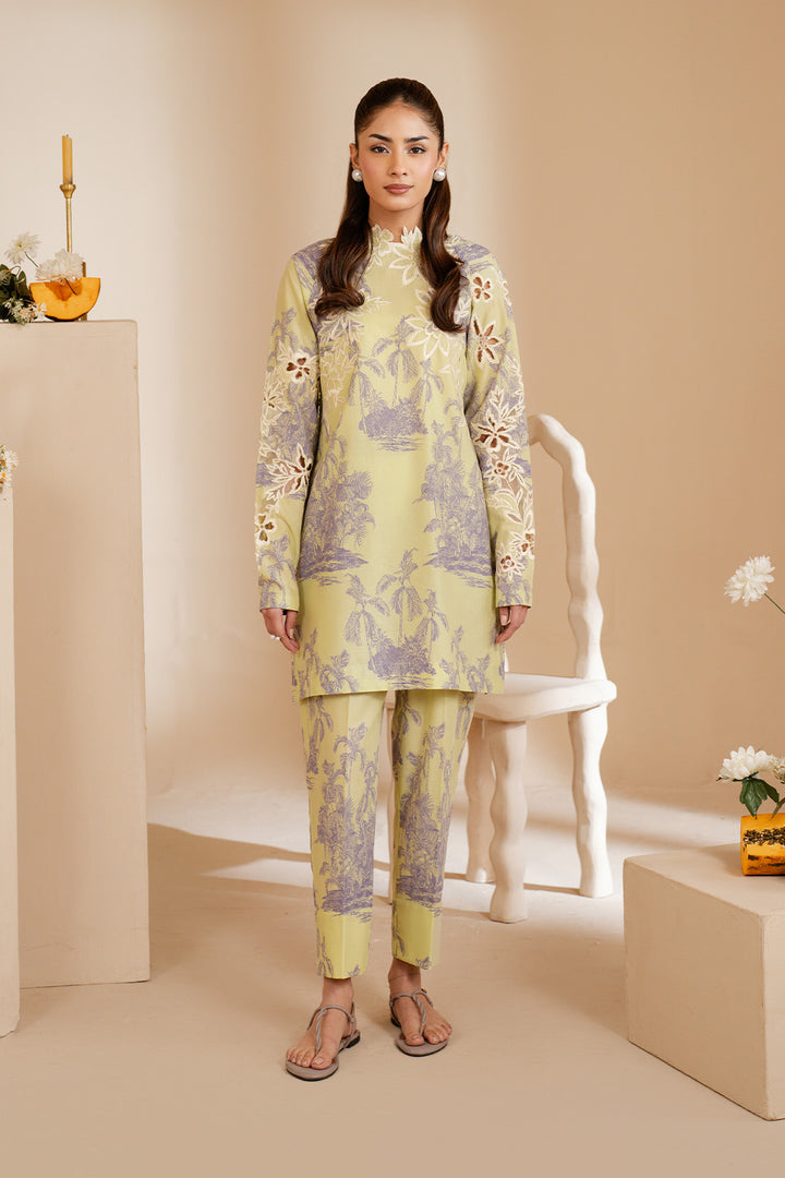 IP-314 Printed Lawn - Iznik