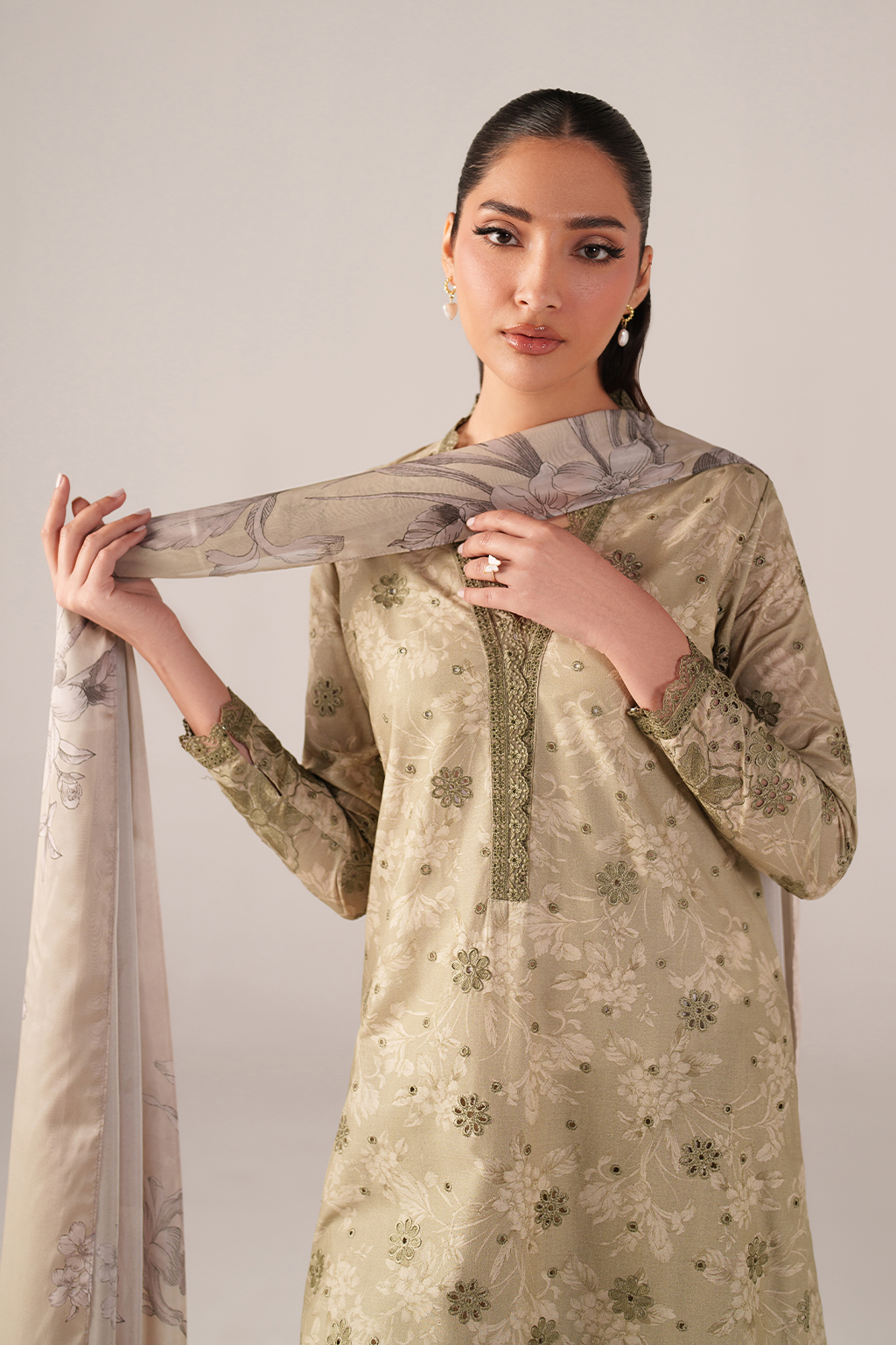 SS-07 Embroidered Lawn