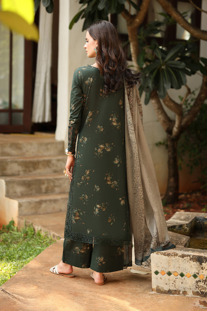 UE-489 Printed Lawn - Iznik