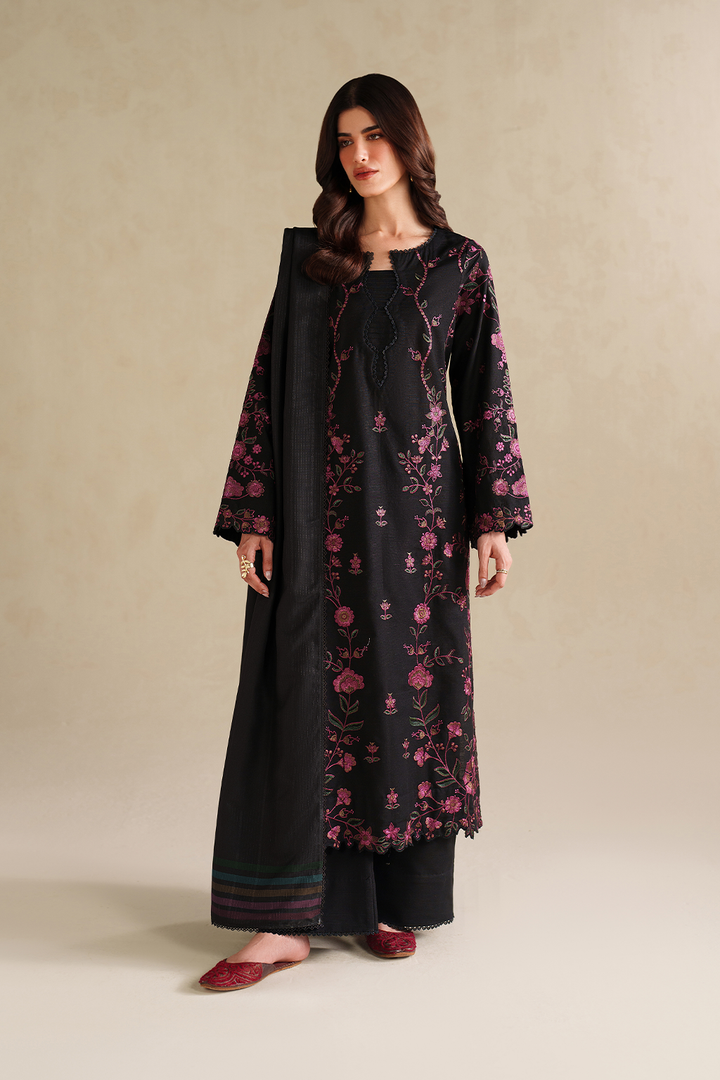 UE-585 Embroidered Khaddar