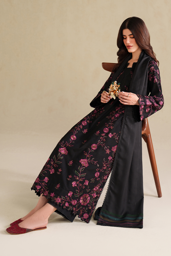 UE-585 Embroidered Khaddar