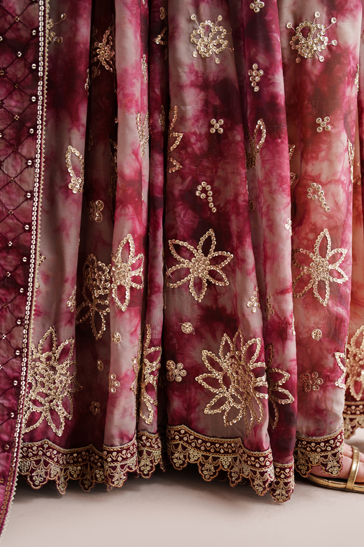 UE-533 Printed Chiffon - Iznik