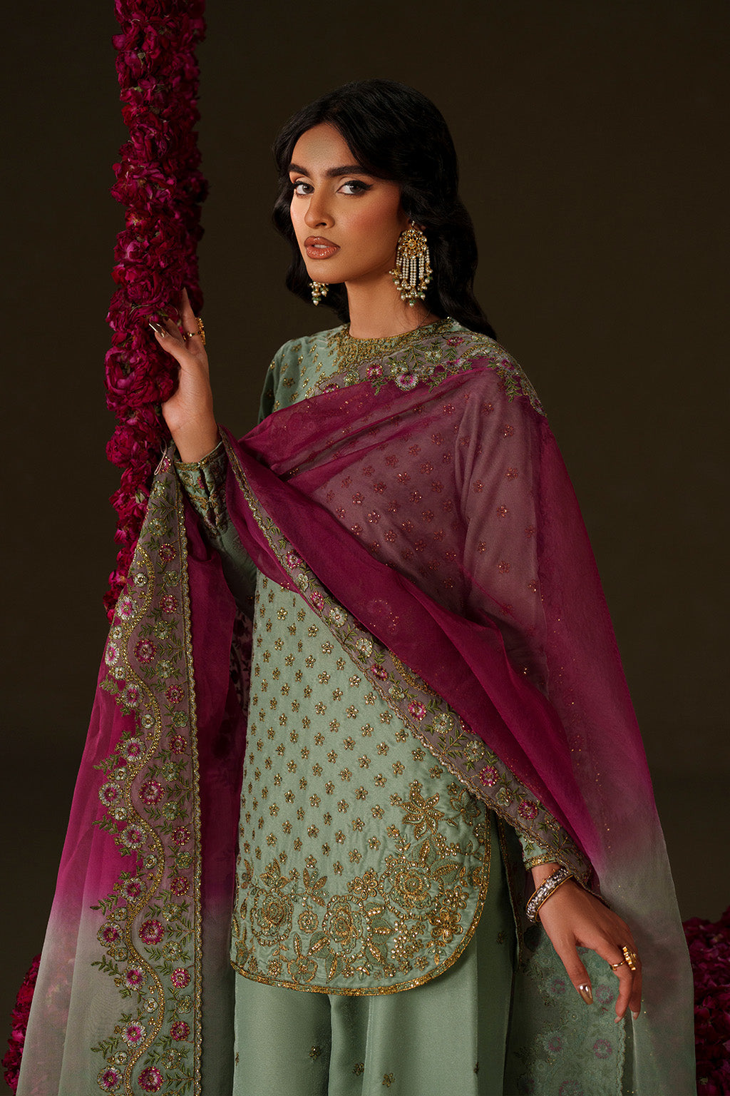 IV-73  Embroidered Velvet
