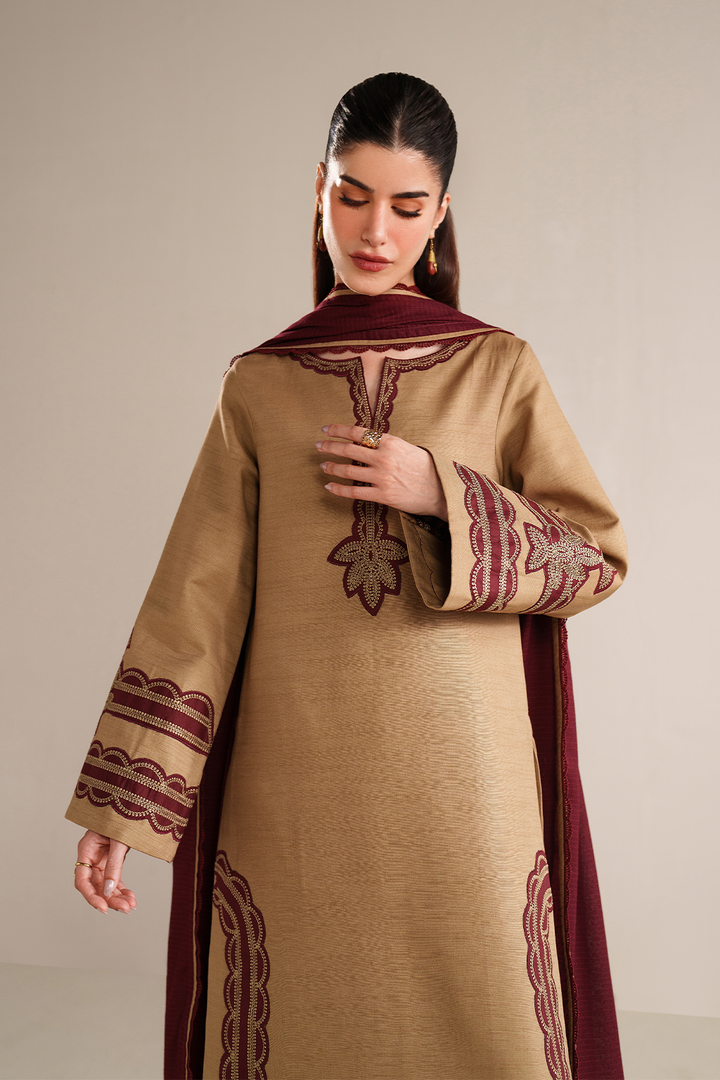 UE-583 Embroidered Khaddar
