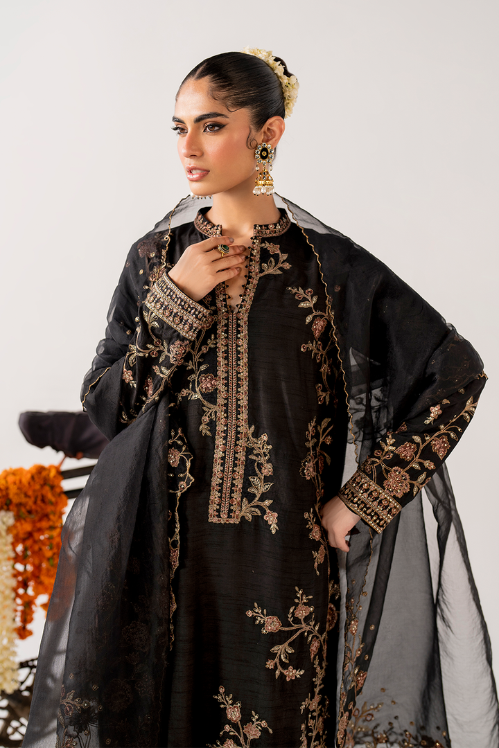 IRS-23 Embroidered Rawsilk