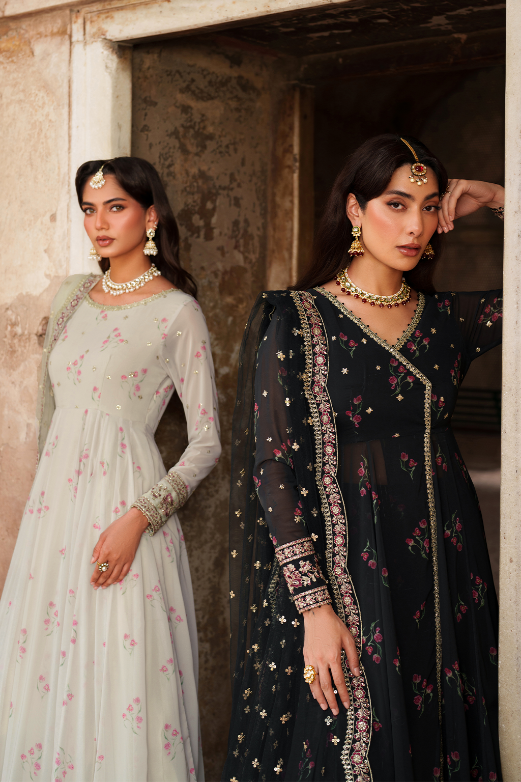 UE-550  Printed Chiffon - Iznik