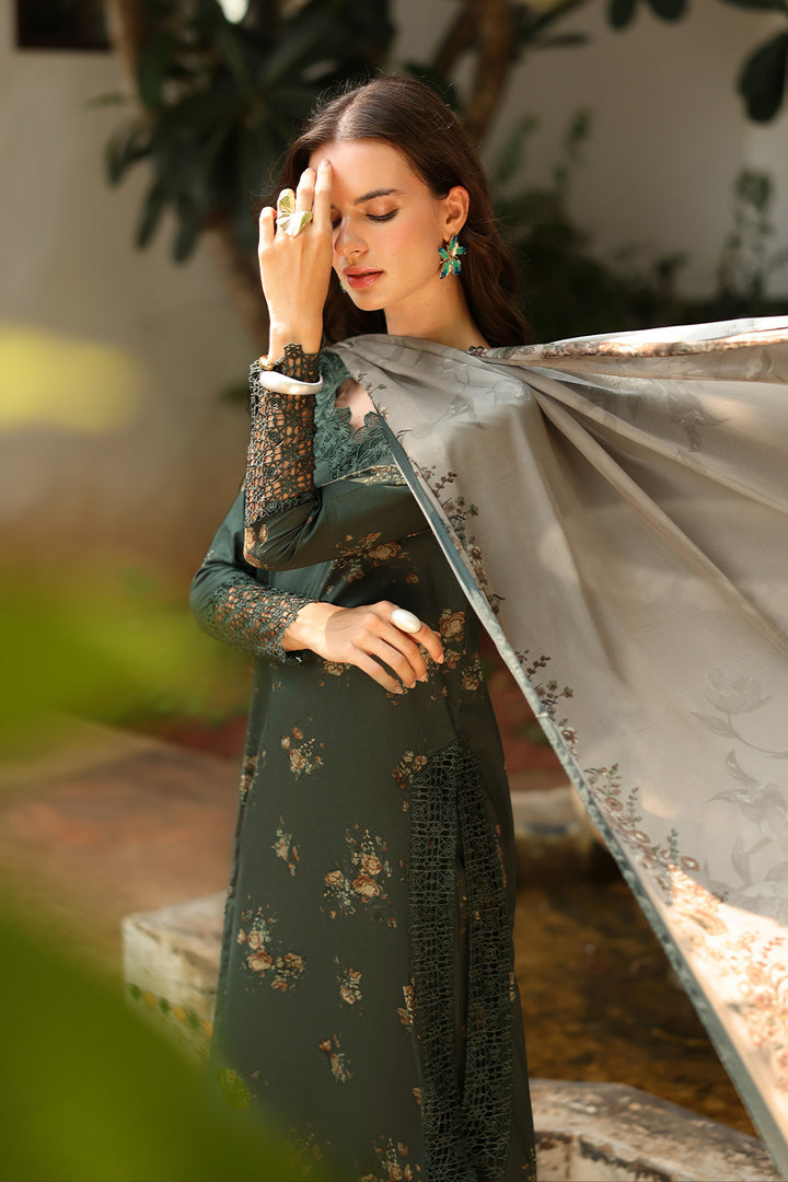 UE-489 Printed Lawn - Iznik