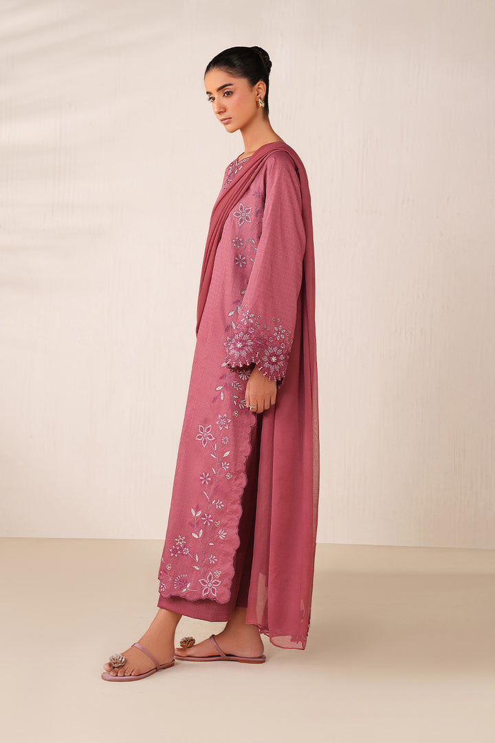 UE-598 Embroidered Lawn - Iznik